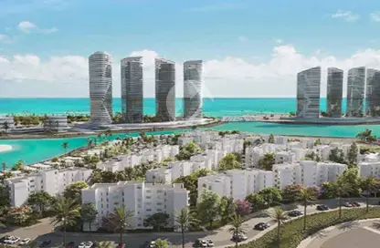 Retail - Studio - 2 Bathrooms for sale in Mazarine - New Alamein City - Al Alamein - North Coast