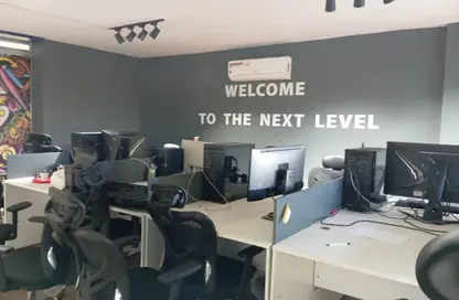 Office Space - Studio - 3 Bathrooms for rent in Hassan Ma'moon St. - 6th Zone - Nasr City - Cairo