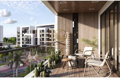 Apartment - 2 Bedrooms - 2 Bathrooms for sale in Palm Island - El Shorouk Compounds - Shorouk City - Cairo