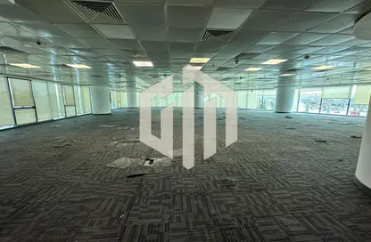 Office Space - Studio - 2 Bathrooms for rent in Bank Center Street - South Teseen St. - The 5th Settlement - New Cairo City - Cairo