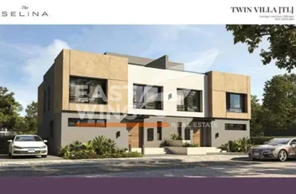 Villa - 4 Bedrooms - 4 Bathrooms for sale in Swan Lake Residence - 5th Settlement Compounds - The 5th Settlement - New Cairo City - Cairo