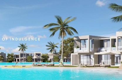 Chalet - 2 Bedrooms - 2 Bathrooms for sale in Azha North - Ras Al Hekma - North Coast