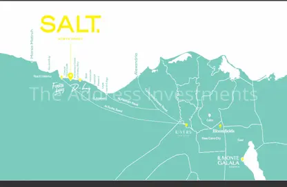 Chalet - 2 Bedrooms - 2 Bathrooms for sale in Salt - Ras Al Hekma - North Coast