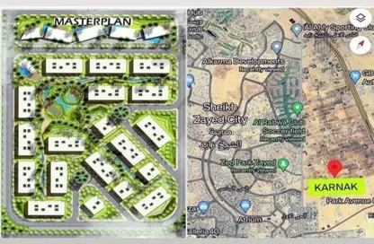 Apartment - 2 Bedrooms - 2 Bathrooms for sale in Janna 2 - Sheikh Zayed Compounds - Sheikh Zayed City - Giza