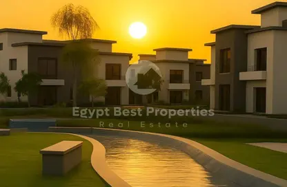 فيلا - 4 غرف نوم - 4 حمامات للبيع في كريك تاون - التجمع الاول - مدينة القاهرة الجديدة - القاهرة