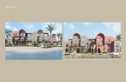 Chalet - 2 Bedrooms - 2 Bathrooms for sale in Kamaran - Al Gouna - Hurghada - Red Sea