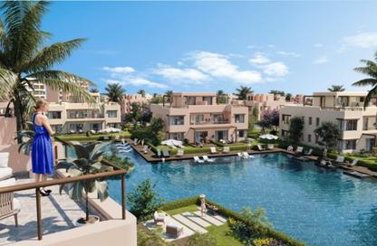 Chalet - 3 Bedrooms - 4 Bathrooms for sale in Hacienda Waters - Qesm Ad Dabaah - North Coast