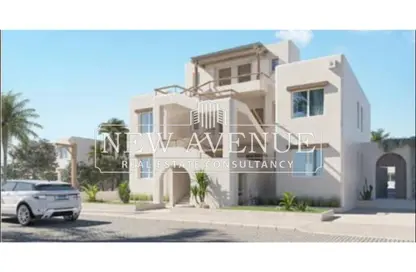 Chalet - 2 Bedrooms - 3 Bathrooms for sale in Hacienda Waters - Qesm Ad Dabaah - North Coast