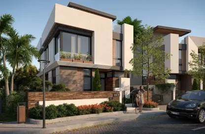 Townhouse - 3 Bedrooms - 3 Bathrooms for sale in Silva Compound - Sheikh Zayed Compounds - Sheikh Zayed City - Giza