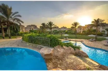 Twin House - 3 Bedrooms - 3 Bathrooms for sale in Al Patio 1 - North Investors Area - New Cairo City - Cairo