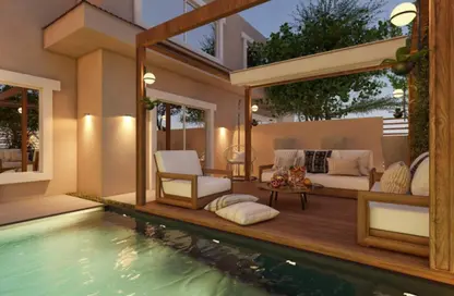 Villa - 7 Bedrooms - 7+ Bathrooms for rent in Marassi - Sidi Abdel Rahman - North Coast
