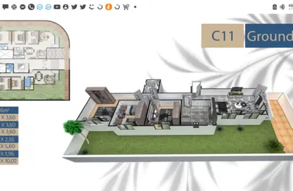 Apartment - 2 Bedrooms - 2 Bathrooms for sale in Bait Alwatan - The 5th Settlement - New Cairo City - Cairo