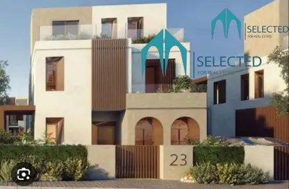 Townhouse - 5 Bedrooms - 5 Bathrooms for sale in Palm Hills WoodVille - Al Wahat Road - 6 October City - Giza