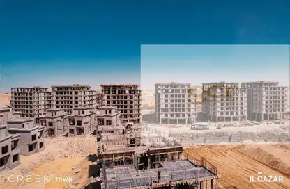 Duplex - 4 Bedrooms - 4 Bathrooms for sale in Creek Town - The 1st Settlement - New Cairo City - Cairo