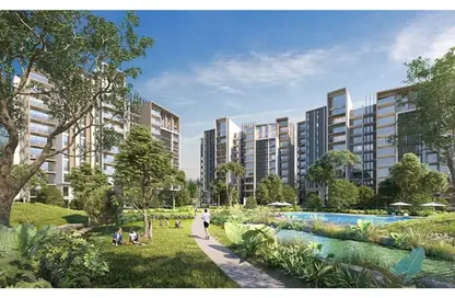 Apartment - 2 Bedrooms - 2 Bathrooms for sale in Village West - Sheikh Zayed Compounds - Sheikh Zayed City - Giza