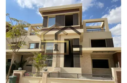 Townhouse - 4 Bedrooms - 4 Bathrooms for sale in New Giza - Cairo Alexandria Desert Road - 6 October City - Giza