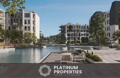 Apartment - 2 Bedrooms - 2 Bathrooms for sale in Rivers - New Zayed City - Sheikh Zayed City - Giza