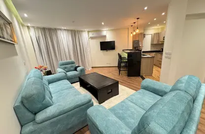 Apartment - 2 Bedrooms - 1 Bathroom for rent in Al Rehab - New Cairo City - Cairo