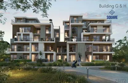 Penthouse - 3 Bedrooms - 4 Bathrooms for sale in Solana - New Zayed City - Sheikh Zayed City - Giza