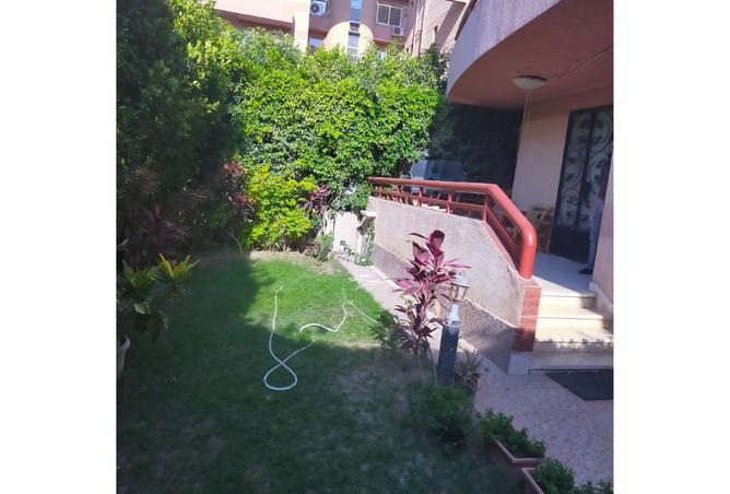 113م+65 م حديقة ايجار مفروش أرضى بحديقة بالرحاب