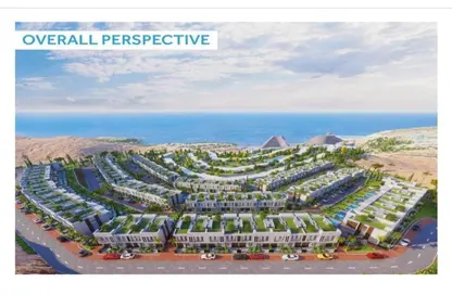 Penthouse - 2 Bedrooms - 2 Bathrooms for sale in Hanging Gardens - Porto Sokhna - Al Ain Al Sokhna - Suez
