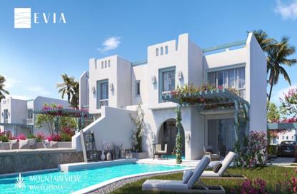 Chalet - 2 Bedrooms - 2 Bathrooms for sale in Mountain View - Ras Al Hekma - North Coast