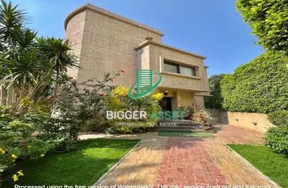 Villa - Studio - 3 Bathrooms for rent in Street 214 - Degla - Hay El Maadi - Cairo