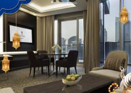 Hotel Apartment - 2 bathrooms for للبيع in I business park - Downtown Area - New Capital City - Cairo