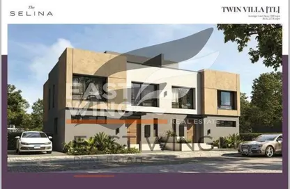 Twin House - 4 Bedrooms - 5 Bathrooms for sale in Swan Lake Residence - 5th Settlement Compounds - The 5th Settlement - New Cairo City - Cairo