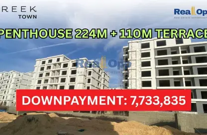 Apartment - 4 Bedrooms - 4 Bathrooms for sale in Creek Town - The 1st Settlement - New Cairo City - Cairo