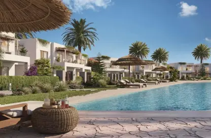 Chalet - 1 Bedroom - 1 Bathroom for sale in Seashore - Ras Al Hekma - North Coast