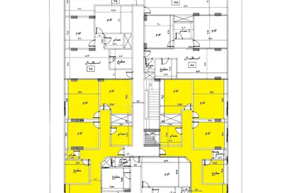 شقة - 3 غرف نوم - 2 حمامات للبيع في البوابة الاولي - خوفو - حدائق الاهرام - الجيزة