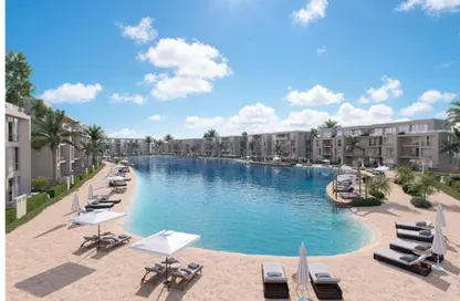 Chalet - 2 Bedrooms - 2 Bathrooms for sale in Beit Al Bahr - Sidi Heneish - North Coast