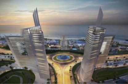 Apartment - 1 Bedroom - 1 Bathroom for sale in The Gate Towers - New Alamein City - Al Alamein - North Coast
