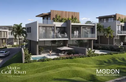 Villa - 4 Bedrooms - 4 Bathrooms for sale in Modon Golf Town - The 6th Settlement - New Cairo City - Cairo