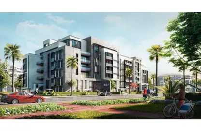Apartment - 2 Bedrooms - 2 Bathrooms for sale in Swan Lake Residence - 5th Settlement Compounds - The 5th Settlement - New Cairo City - Cairo