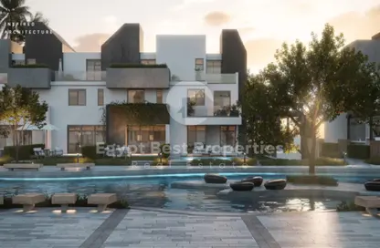 Townhouse - 3 Bedrooms - 3 Bathrooms for sale in Rivers - New Zayed City - Sheikh Zayed City - Giza