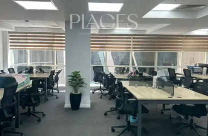 Office Space - Studio - 2 Bathrooms for rent in V90 - North Teseen St. - The 5th Settlement - New Cairo City - Cairo