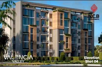 Hotel Apartment - 1 Bedroom - 1 Bathroom for sale in Valencia Valley - Al Andalus District - New Cairo City - Cairo