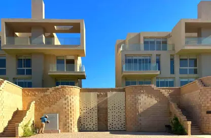 Twin House - 3 Bedrooms - 3 Bathrooms for sale in IL Monte Galala - Al Ain Al Sokhna - Suez