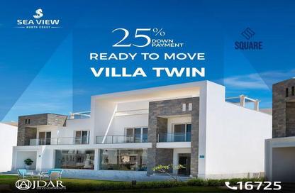 Chalet - 3 Bedrooms - 3 Bathrooms for sale in Sea View - Ras Al Hekma - North Coast