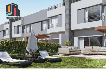 Townhouse - 5 Bedrooms - 4 Bathrooms for sale in Palm Hills October - Cairo Alexandria Desert Road - 6 October City - Giza