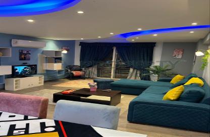 Apartment - 2 Bedrooms - 2 Bathrooms for rent in Al Yaman St. ( Hussein Khalaf St. ) - Mohandessin - Giza