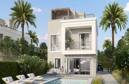 Townhouse - 4 Bedrooms - 4 Bathrooms for sale in Belle Vie - New Zayed City - Sheikh Zayed City - Giza