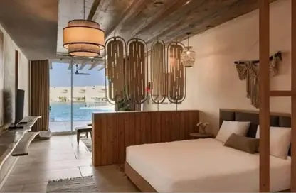 Chalet - 2 Bedrooms - 3 Bathrooms for sale in Direction White - Ras Al Hekma - North Coast