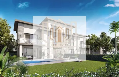 Villa - 5 Bedrooms - 6 Bathrooms for sale in Upville - Cairo Alexandria Desert Road - 6 October City - Giza