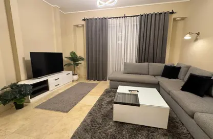 Apartment - 1 Bedroom - 1 Bathroom for rent in Palm Hills Village Gate - South Investors Area - New Cairo City - Cairo