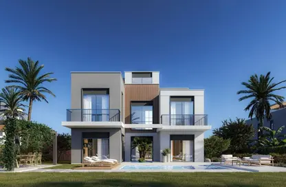 فيلا - 3 غرف نوم - 3 حمامات للبيع في ليك ويست 2 - كمبوندات الشيخ زايد - الشيخ زايد - الجيزة