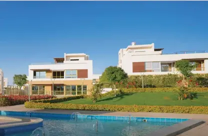 Twin House - 4 Bedrooms - 4 Bathrooms for sale in Upville - Cairo Alexandria Desert Road - 6 October City - Giza