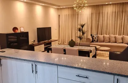 Apartment - 2 Bedrooms - 2 Bathrooms for rent in Lake View Residence - 5th Settlement Compounds - The 5th Settlement - New Cairo City - Cairo